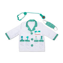 Melissa & Doug verkleedset dokter inclusief stethoscoop met geluid productafbeelding 7