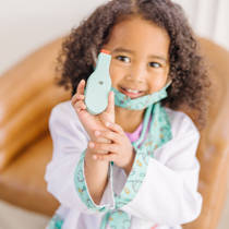 Melissa & Doug verkleedset dokter inclusief stethoscoop met geluid productafbeelding 6