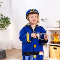 Melissa & Doug verkleedset politie inclusief walkietalkie met geluid productafbeelding 4