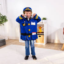 Melissa & Doug verkleedset politie inclusief walkietalkie met geluid productafbeelding 3
