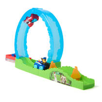 PAW Patrol Pup Squad-reddingslooping baanspeelset met speelgoedauto's productafbeelding 5