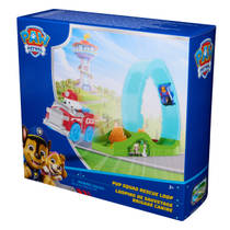 PAW Patrol Pup Squad-reddingslooping baanspeelset met speelgoedauto's productafbeelding 2