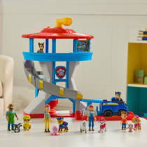 PAW Patrol speelfigurenset uitkijktoren met 2 Chase-figuren en auto productafbeelding 10