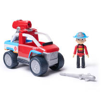 PAW Patrol Brandweerredding Ryder's ATV-speelgoedauto met speelfiguur