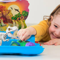 Kinetic Sand T-rex dinokoffer productafbeelding 6