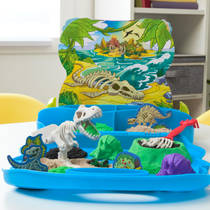 Kinetic Sand T-rex dinokoffer productafbeelding 2