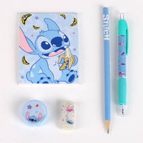 Disney Stitch & Angel etui + inhoud productafbeelding 2
