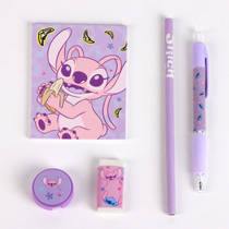 Disney Stitch & Angel etui + inhoud productafbeelding 3