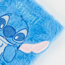 Disney Stitch notitieboek pluche productafbeelding 2