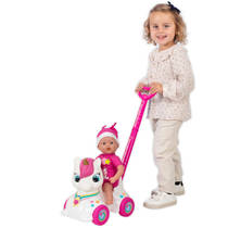 Pop met eenhoorn babyloopwagen productafbeelding 3