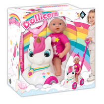 Pop met eenhoorn babyloopwagen productafbeelding 2
