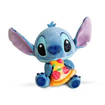 Disney Stitch knuffel met pizza pluche - 25 cm productafbeelding 4
