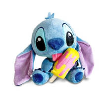 Disney Stitch knuffel met ijslolly pluche - 25 cm productafbeelding 3
