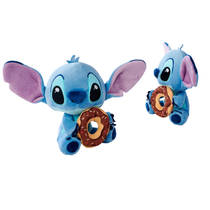 Disney Stitch knuffel met donut pluche - 25 cm