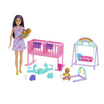 Barbie Skipper babysitter set