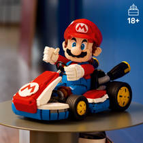 LEGO Super Mario Mario Kart: Mario en standaardkart 72037 productafbeelding 2