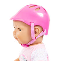 Fietsstoeltje met helm - roze productafbeelding 3