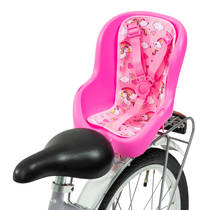 Fietsstoeltje met helm - roze productafbeelding 4