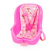 Fietsstoeltje met helm - roze productafbeelding 2