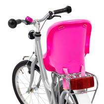 Fietsstoeltje met helm - roze productafbeelding 6