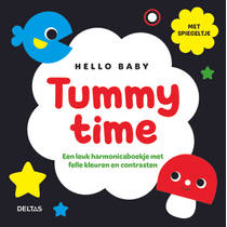 Hello Baby Tummy time harmonicaboekje productafbeelding 2