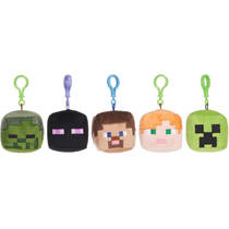 Minecraft pluchen bag clips