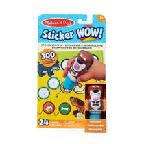 Melissa & Doug stickerset Wow