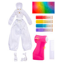 Rainbow High Air Brush & Create modepop groene ogen productafbeelding 3