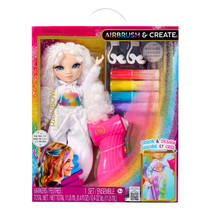 Rainbow High Air Brush & Create modepop groene ogen productafbeelding 6