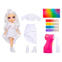 Rainbow High Air Brush & Create modepop paarse ogen productafbeelding 3