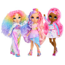 Rainbow High Air Brush & Create modepop grijze ogen productafbeelding 8