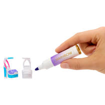 Rainbow High Air Brush & Create modepop grijze ogen productafbeelding 7