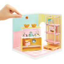 MGA's Miniverse Spaces startpakket roze ijssalon productafbeelding 4