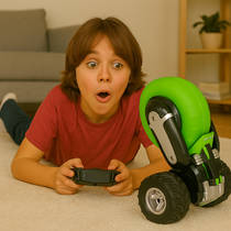 Gear2Play op afstand bestuurbare Air Rebound stuntauto productafbeelding 5