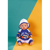 BABY born joggingpak - 43 cm - blauw productafbeelding 4
