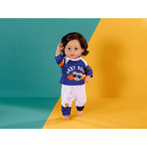 BABY born joggingpak - 43 cm - blauw productafbeelding 6