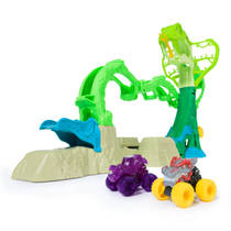 Monster Jam Mini Jams Cobra's ontsnapping gemotoriseerde speelset productafbeelding 8