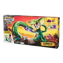 Monster Jam Mini Jams Cobra's ontsnapping gemotoriseerde speelset productafbeelding 7