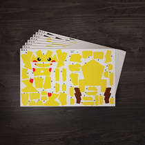 Pokémon Pikachu 4D bouwpuzzel modelbouwset productafbeelding 3