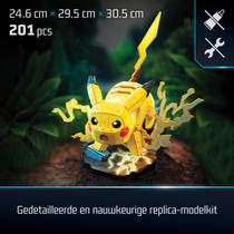 Pokémon Pikachu 4D bouwpuzzel modelbouwset productafbeelding 2