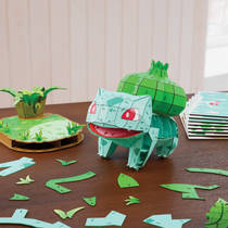 Pokémon Bulbasaur 4D bouwpuzzel modelbouwset productafbeelding 4