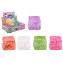 XL Slow Rise Anti-Stress Glitter Cube