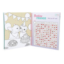 TOPModel Cake & Bake kleurboek met pailletten productafbeelding 2