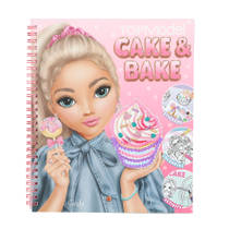 TOPModel Cake & Bake kleurboek met pailletten productafbeelding 5