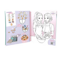 TOPModel Cake & Bake kleurboek met pailletten productafbeelding 3