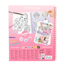 TOPModel Cake & Bake kleurboek met pailletten productafbeelding 8