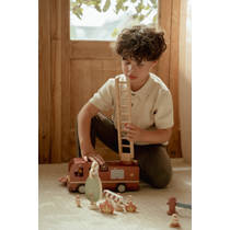 Little Dutch houten brandweerwagen set productafbeelding 7