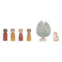 Little Dutch houten brandweerwagen set productafbeelding 2