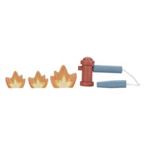 Little Dutch houten brandweerwagen set productafbeelding 8