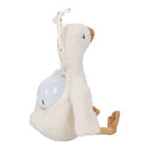 Little Dutch Newborn Naturals Licht & Geluid knuffelgans productafbeelding 2